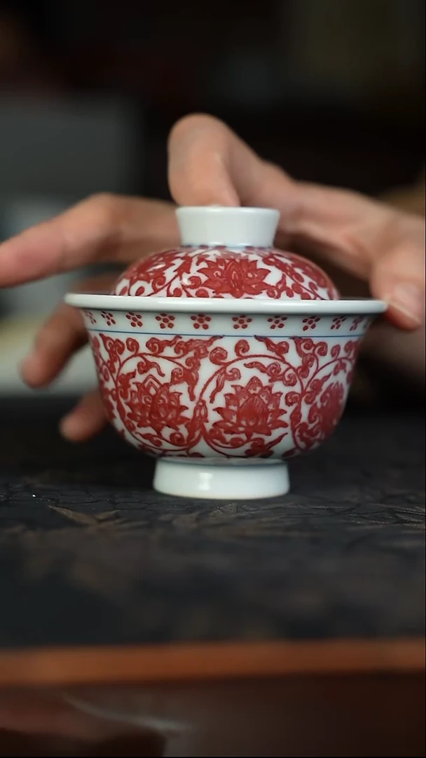 摆件瓷景德镇精品陶瓷茶器 微瑕