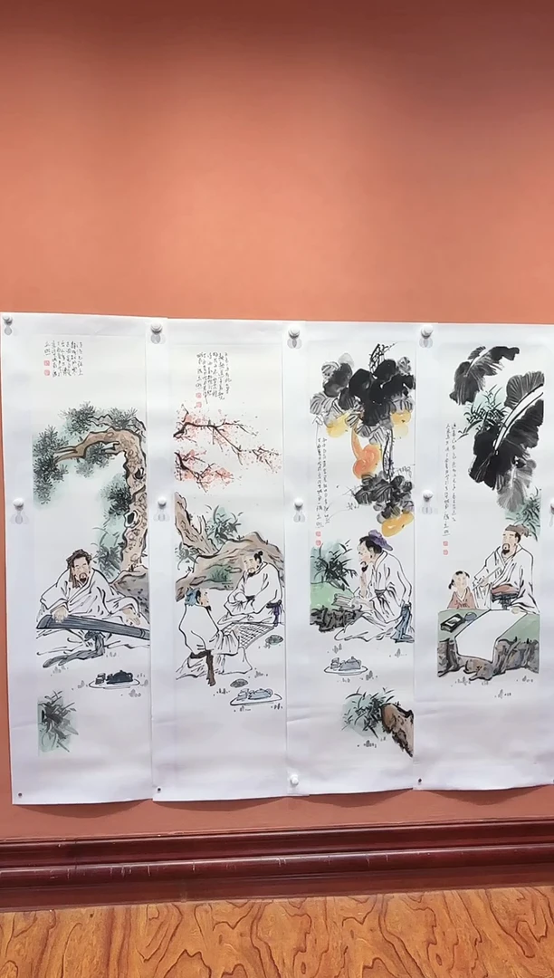 国画师立照老师国画作品