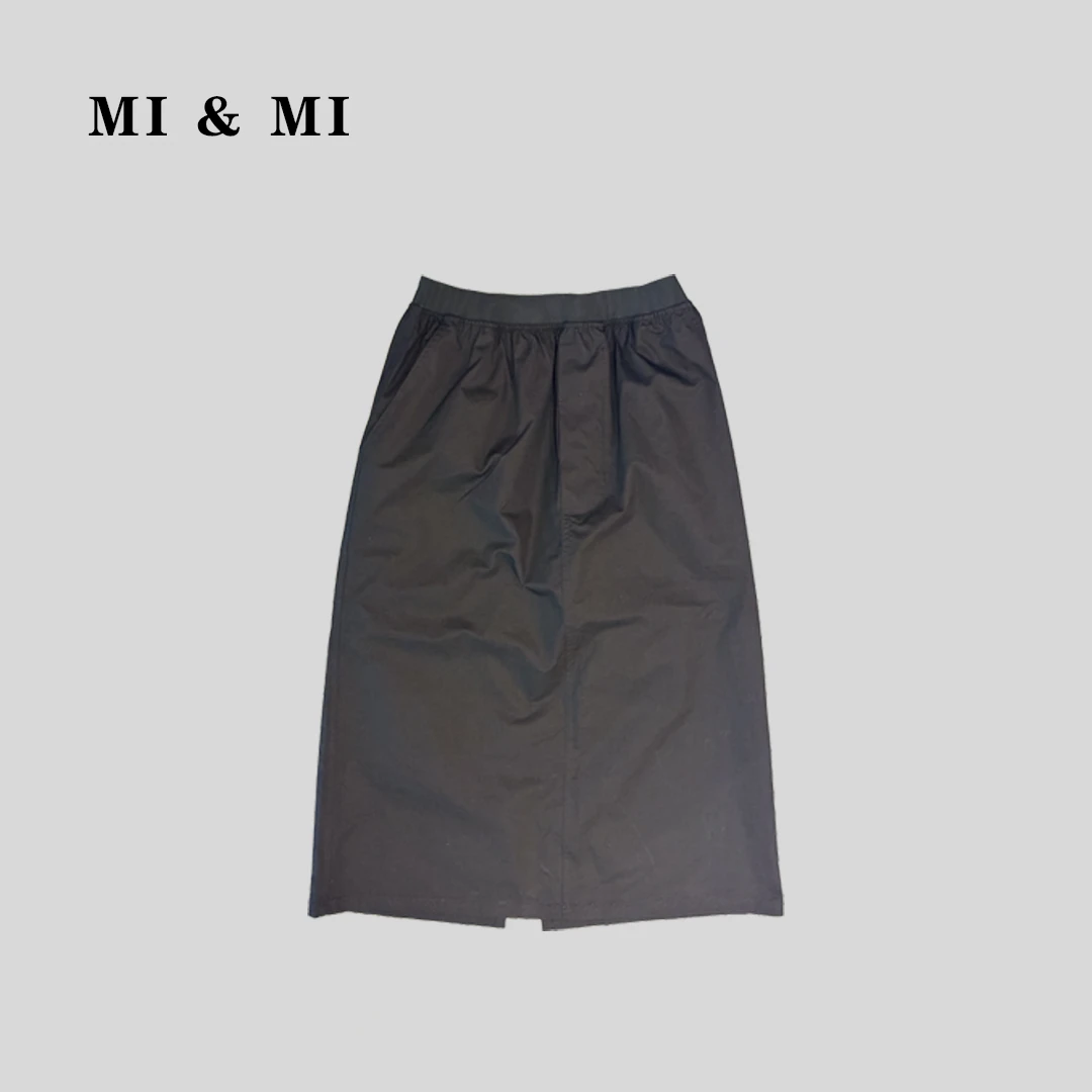 MI & MI 春夏新款时尚休闲百搭简约A字半身裙 2502-118