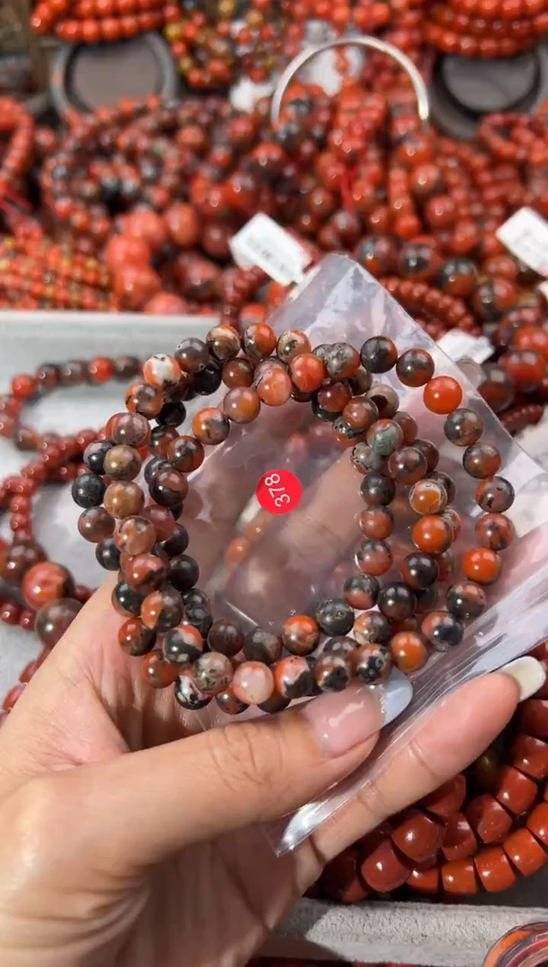 未镶嵌手串南红玛瑙7+