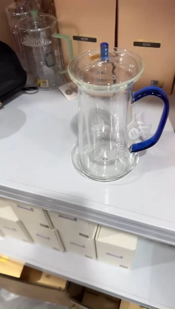 @@禾器晶彩大润香杯蓝色