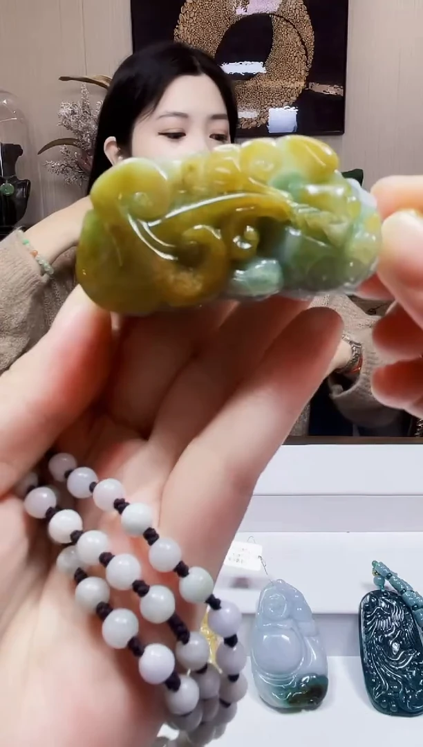 未镶嵌定制翡翠吊坠19