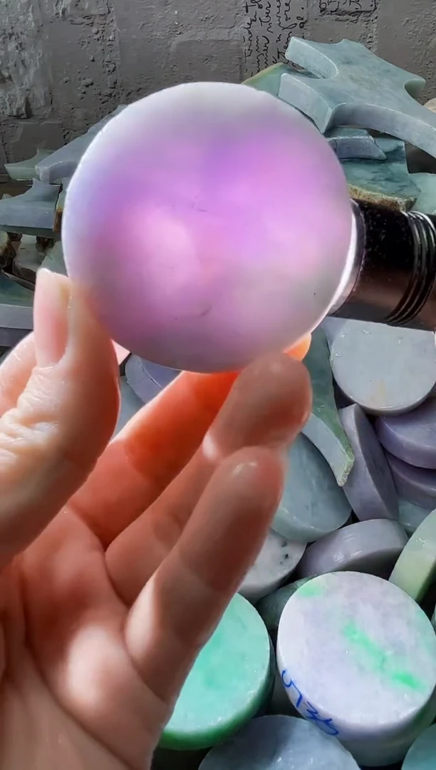 裸石翡翠天然翡翠A货古 南 313