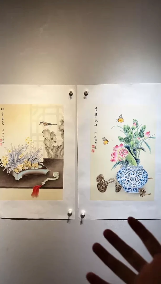 国画国画HN-1100000-张跃华央创美术馆精品定制备案作品