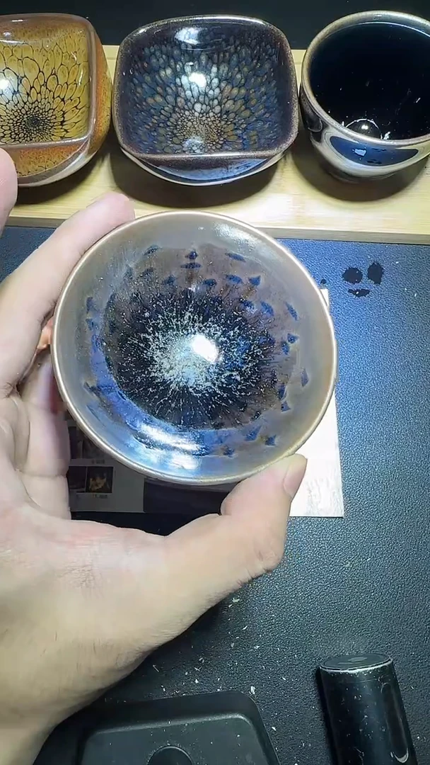 茶盏建窑建盏茶器86
