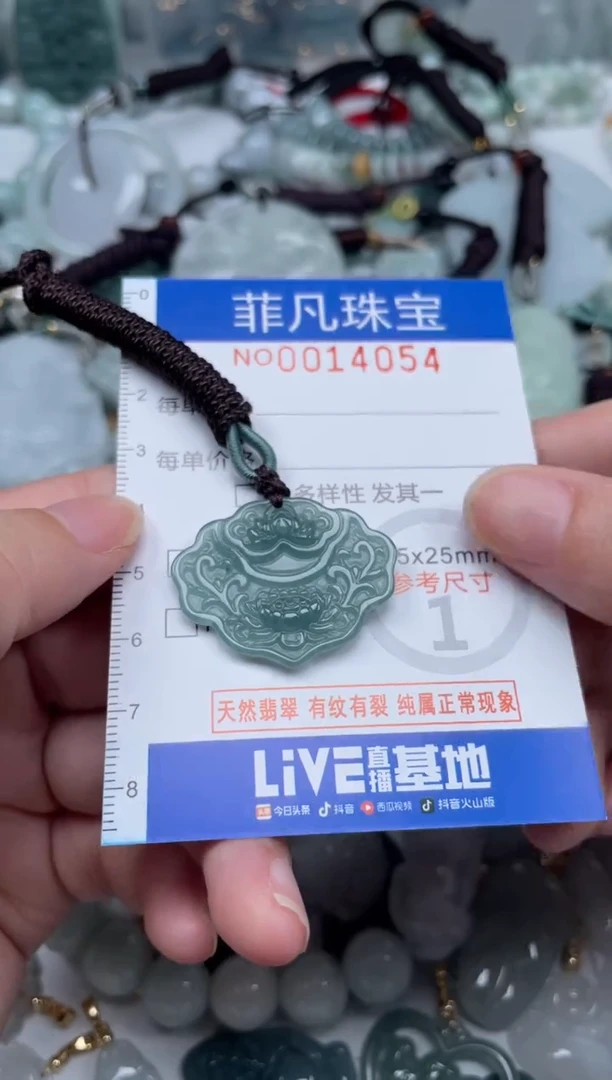 颈饰未镶嵌翡翠14054