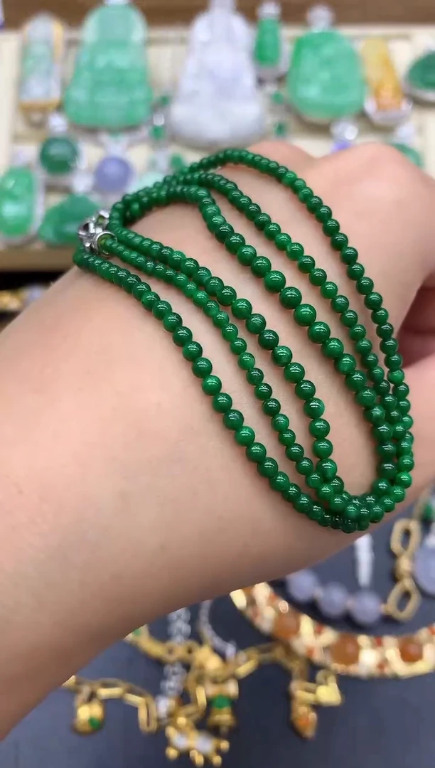 翡翠未镶嵌颈饰326-中国好珍宝