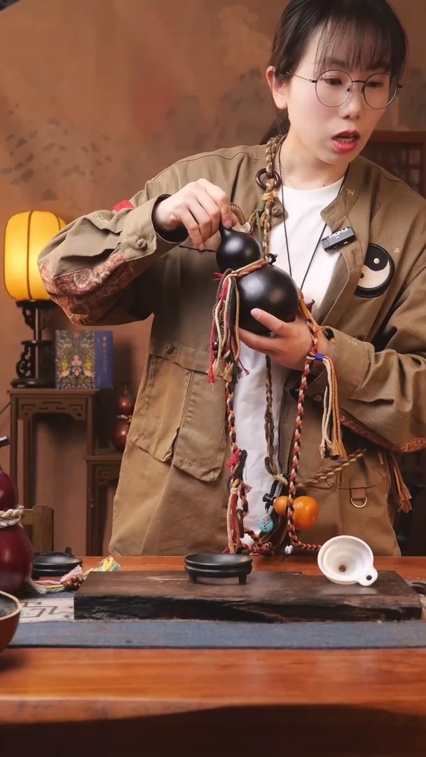 【闪购商品】245号精品大漆葫芦防腐防渗装水茶酒