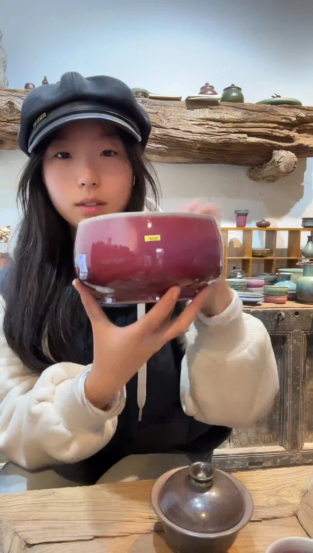 杯子钧瓷?****?蘭山窑手作器物全品806