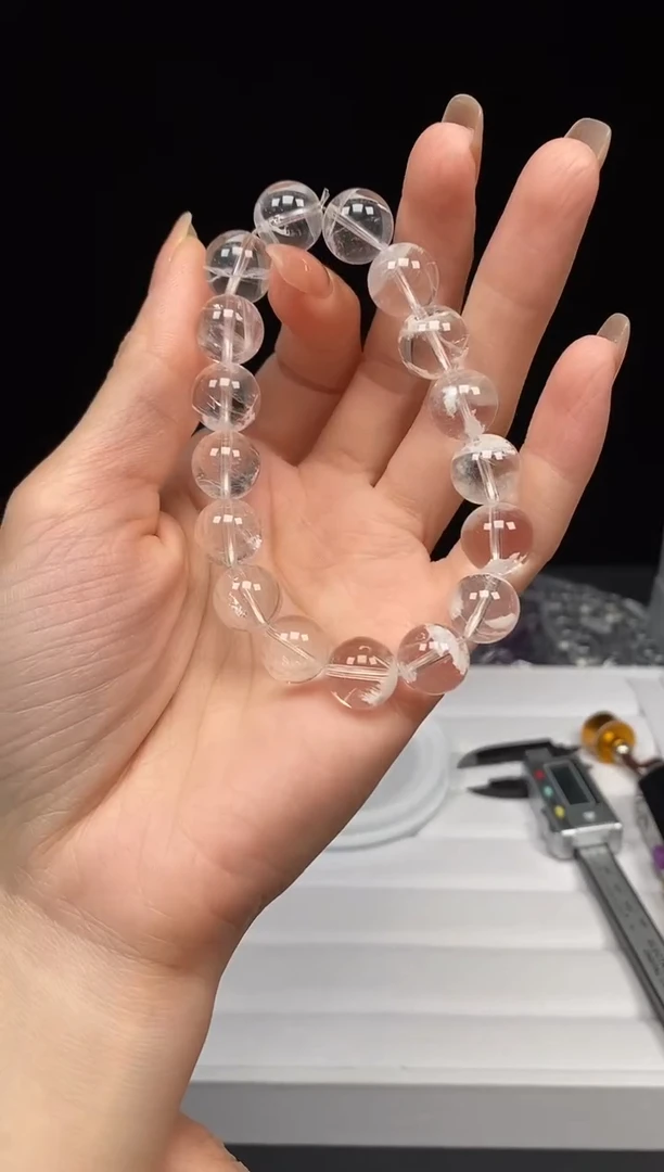 水晶手链未镶嵌多样性发其一；编号117