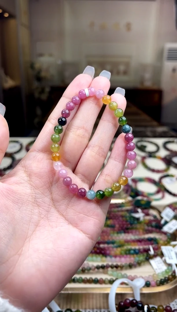 【闪购商品】碧玺/未镶嵌6mm+碧玺单圈多样性发货