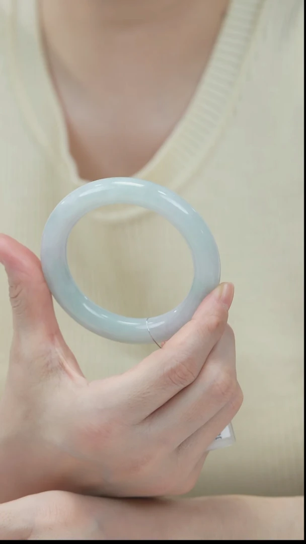 未镶嵌手镯翡翠圆条L0344