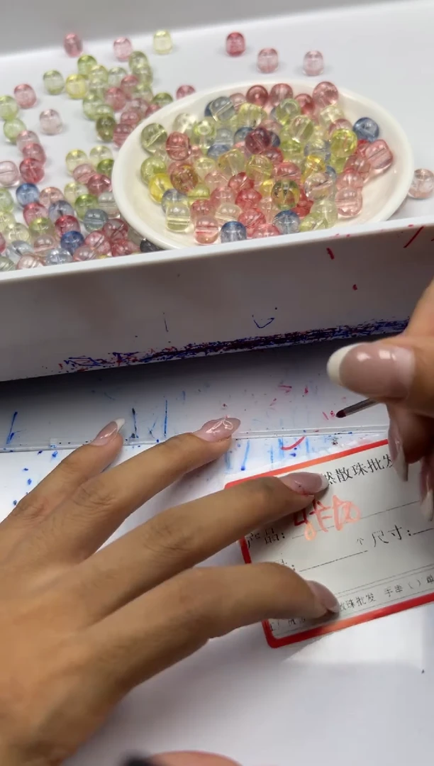 未镶嵌颈饰水晶w2519马卡龙阿赛老型10*8m*10