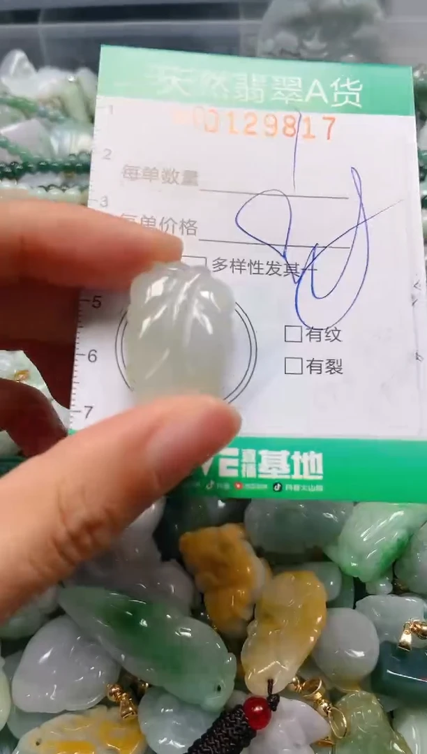 翡翠未镶嵌颈饰闪购0129817
