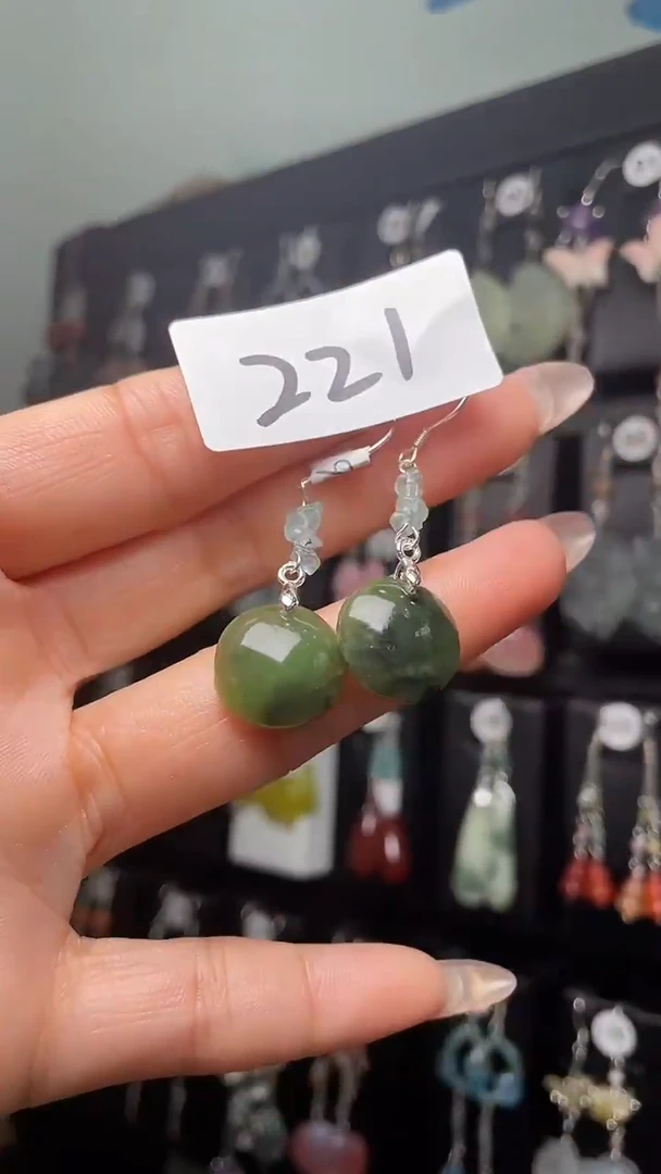 紫晶耳饰银S925镶嵌喜欢拍瑕