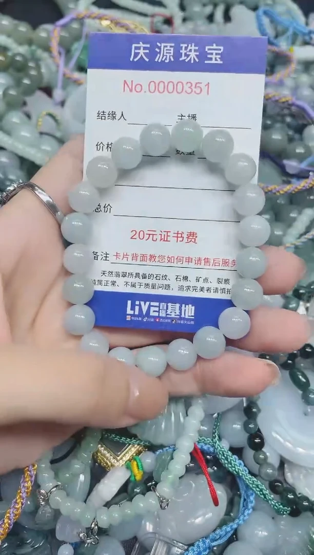 翡翠未镶嵌颈饰278