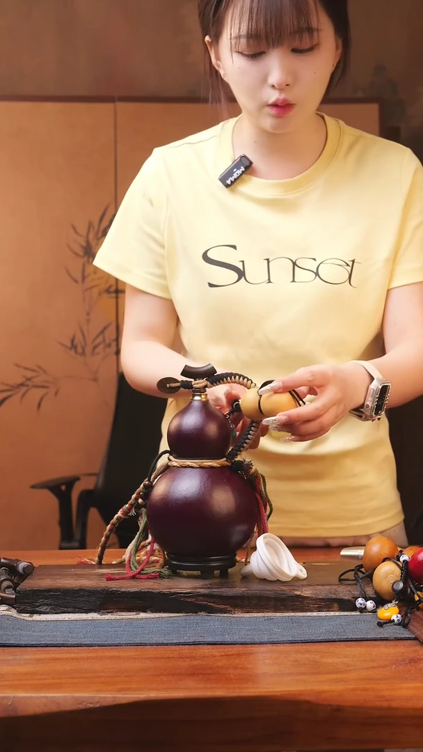 217号精品大漆葫芦防腐防渗装水茶酒