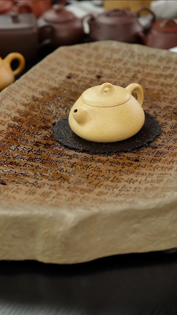 【闪购商品】紫砂茶壶zy段泥道洪石瓢150cc