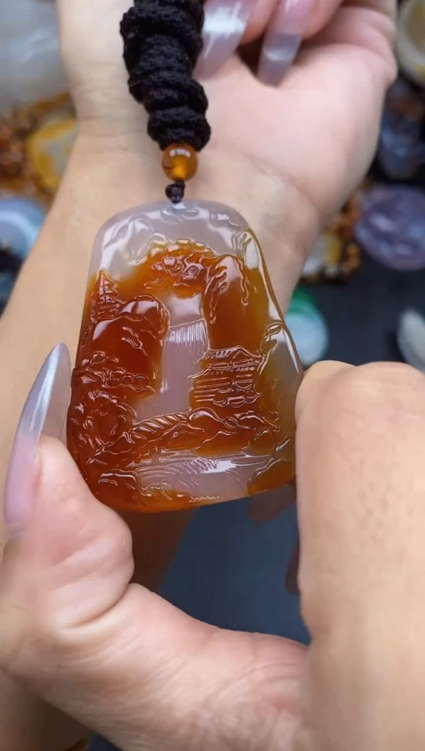 【闪购商品】玛瑙/玉髓颈饰未镶嵌ll