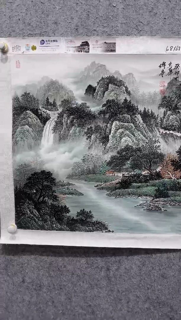 国画张传亭老师的作品3