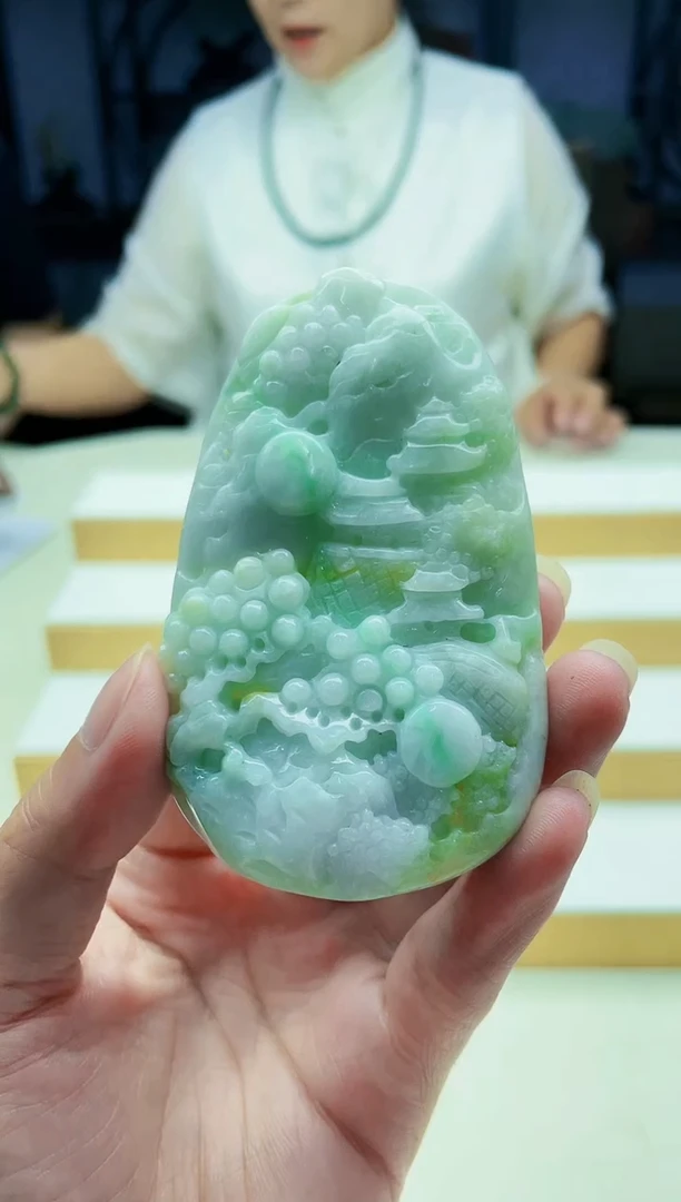 未镶嵌定制翡翠毛货09120219
