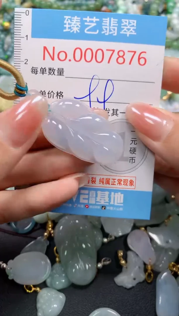颈饰未镶嵌翡翠7876