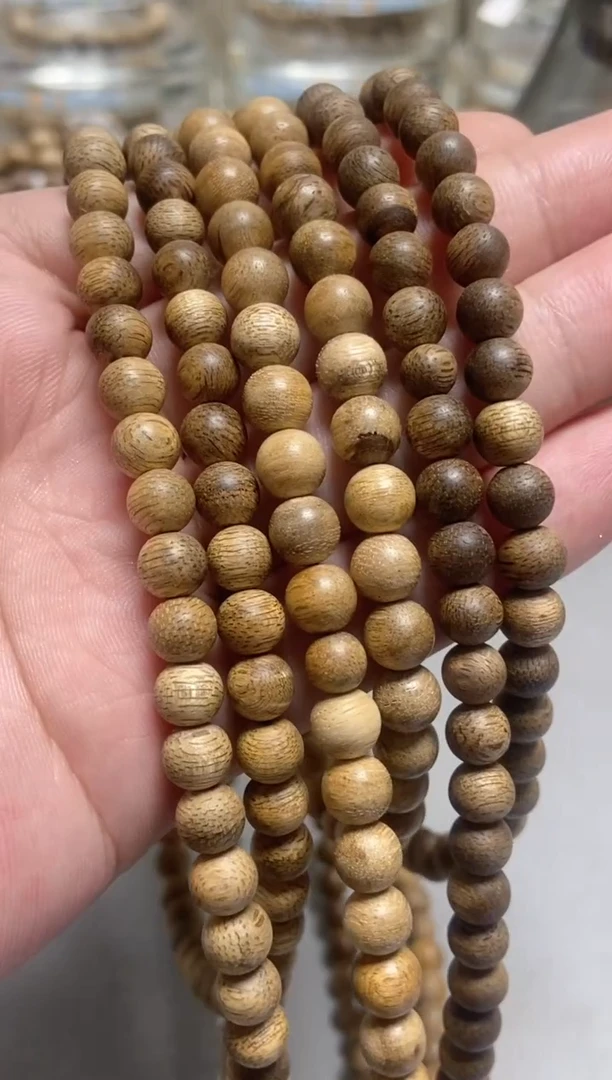 手串沉香文莱圆珠长串0.7虫漏多样性发其一
