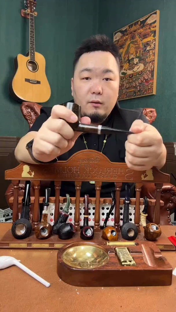 石楠木木雕款意大利进口石楠木烟斗