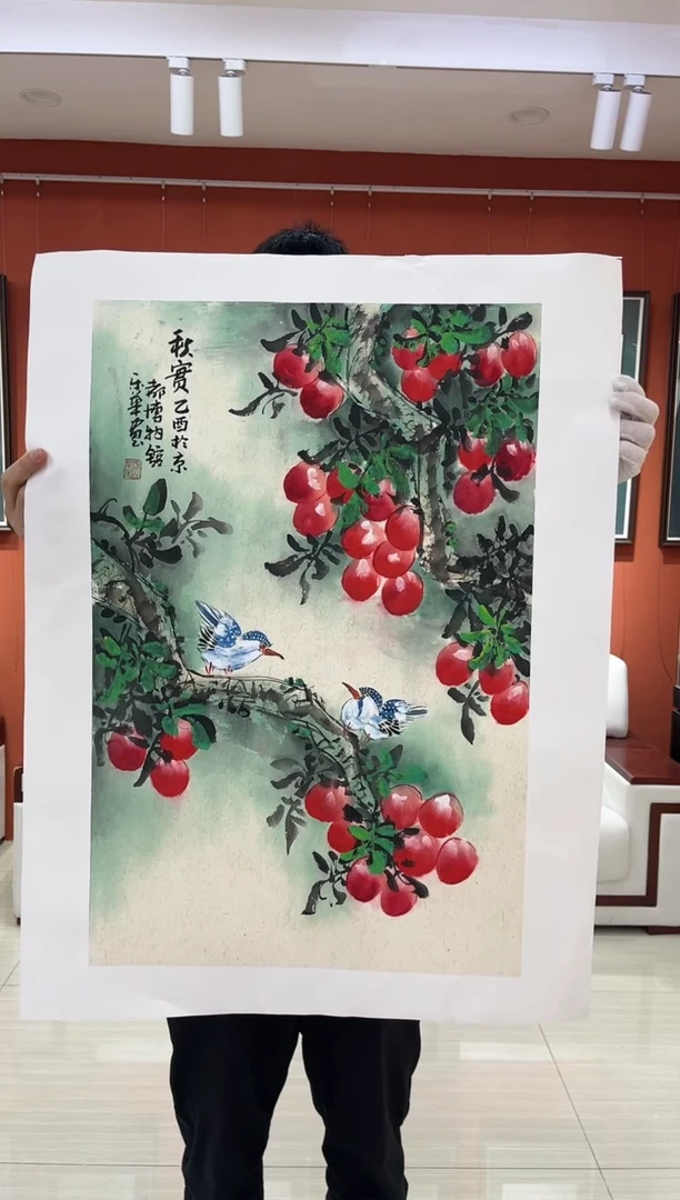 【闪购商品】国画郑乐华绘画手绘作品21-6