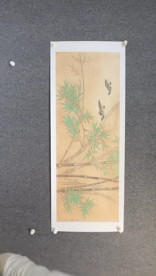 国画高喜占-6平尺-国画作品