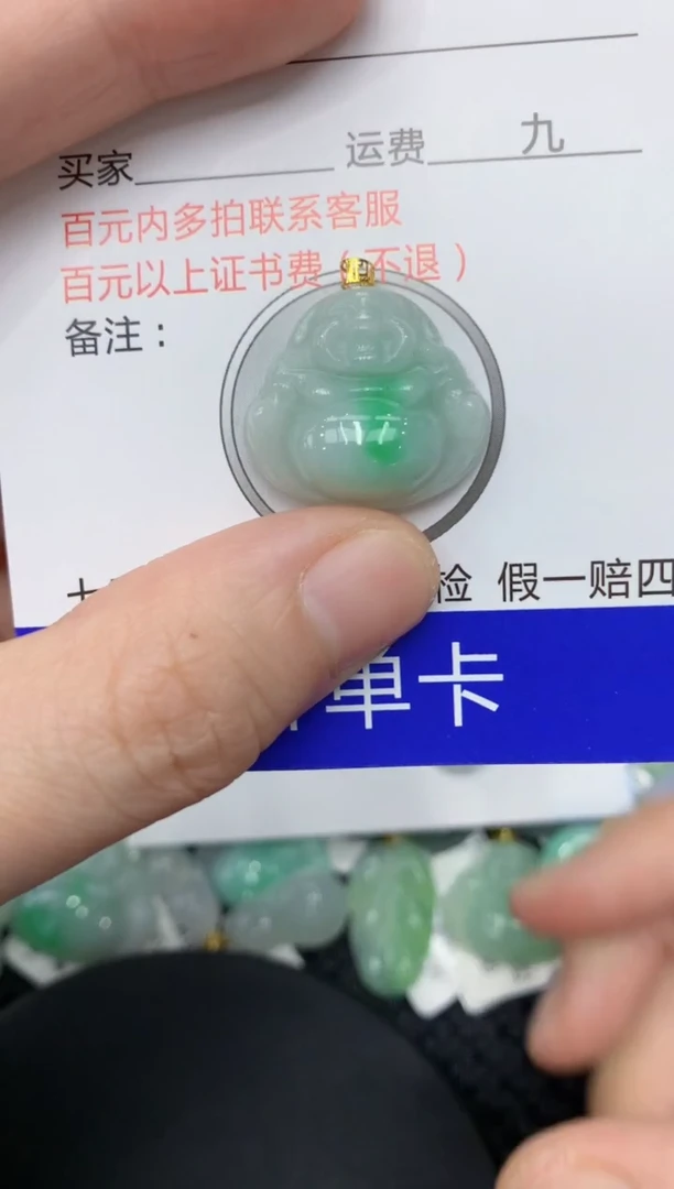 【闪购商品】翡翠颈饰18K金镶嵌111111111111