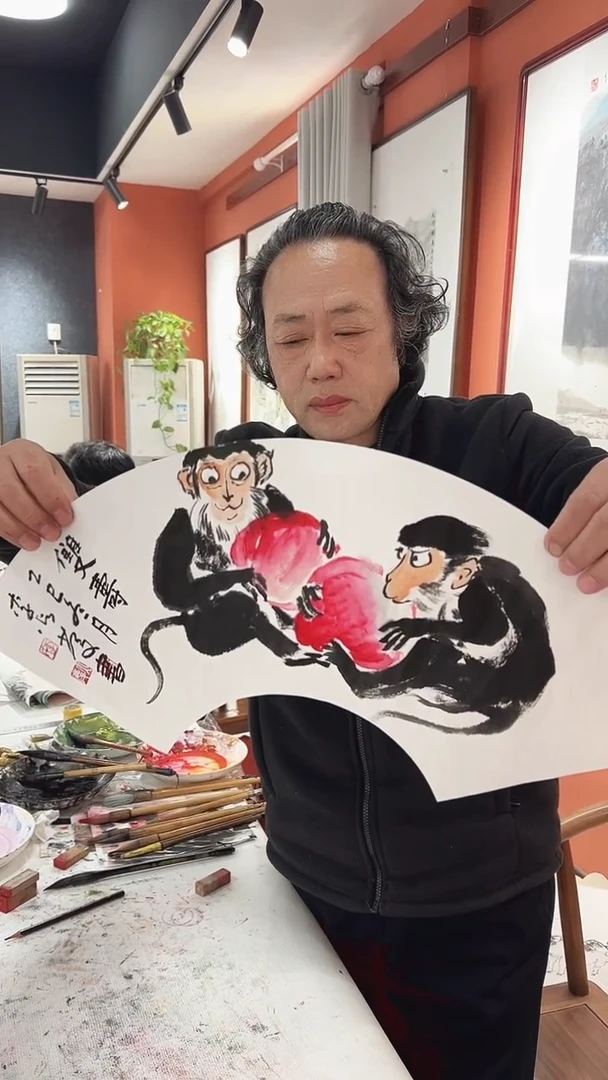 国画李火庆/国画/花鸟