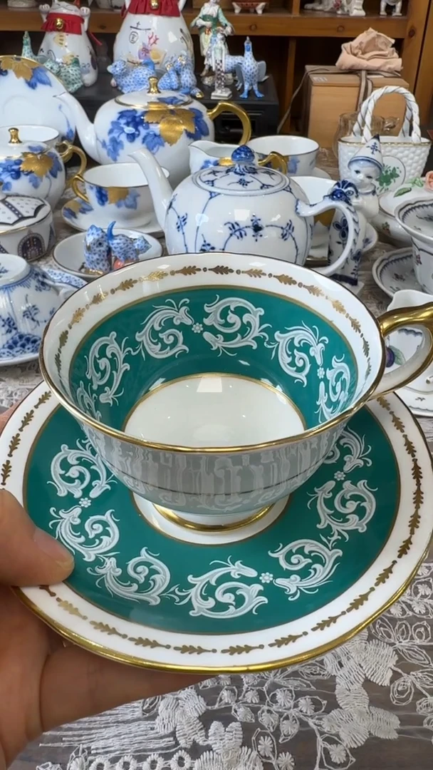 福**花茶道具瓷器茶器