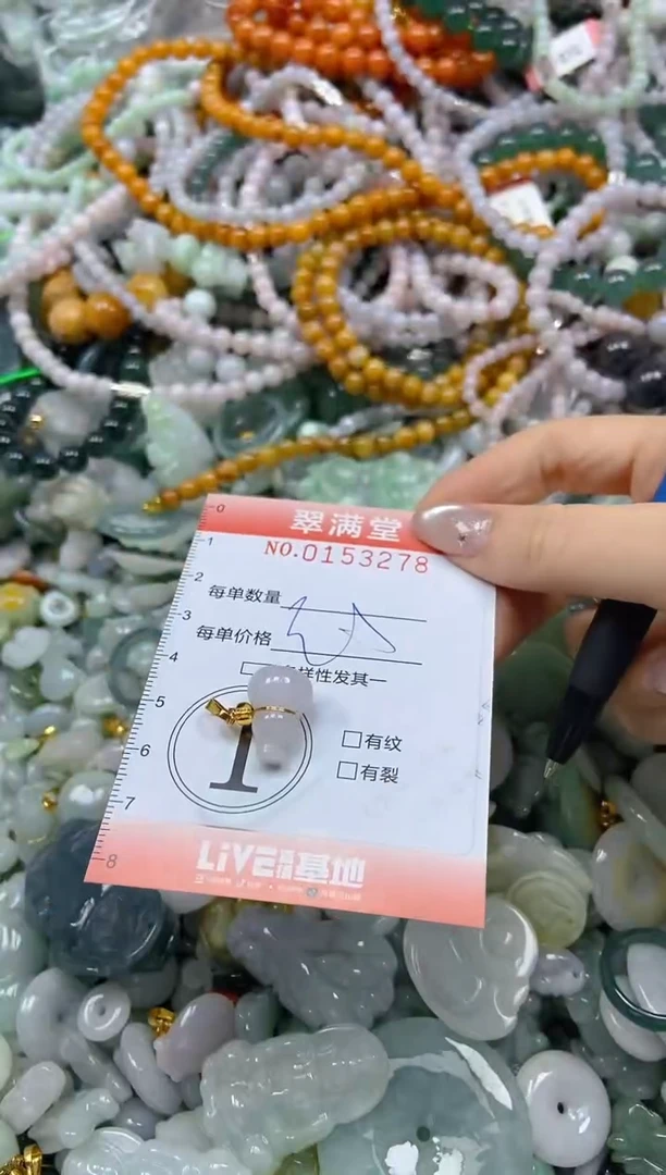 翡翠未镶嵌颈饰闪购0153278