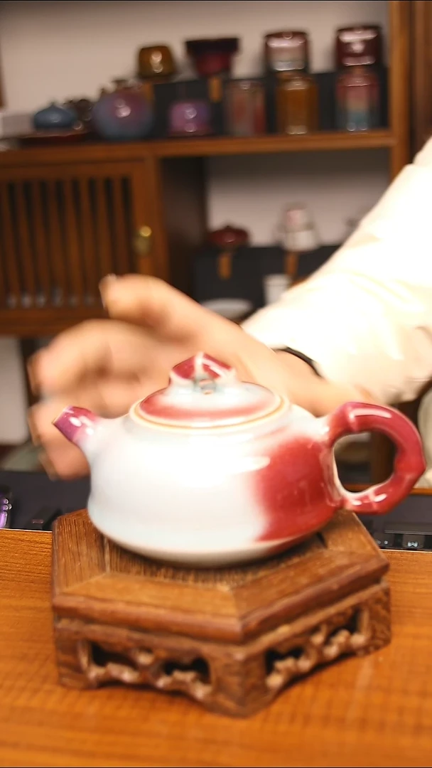 【闪购商品】瓷片钧尚源钧瓷茶器一壶四杯