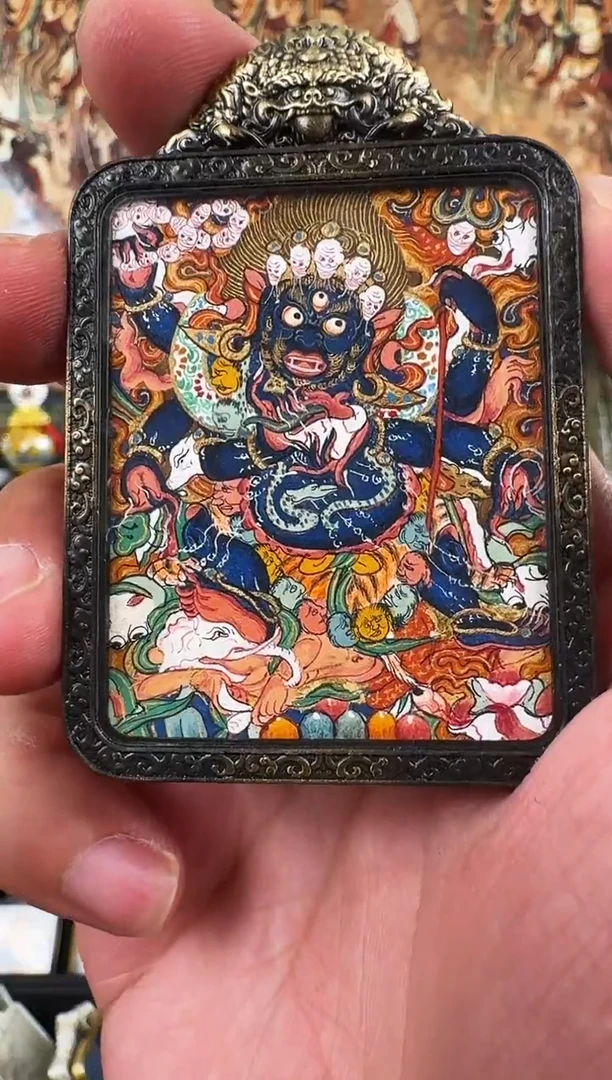 吊坠藏卡大黑天捡漏价