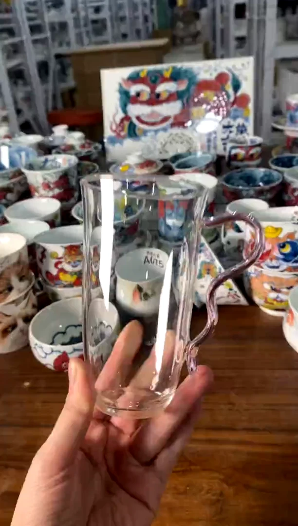 昨明  陶瓷  （微瑕福利价）玻璃杯