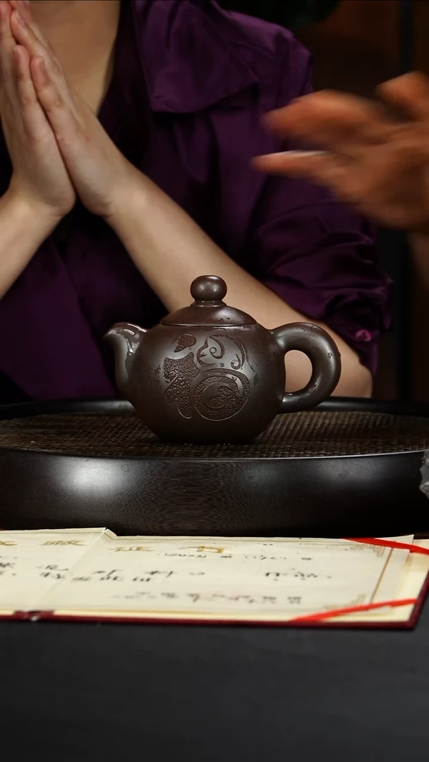茶壶紫砂宜兴原矿紫砂壶45