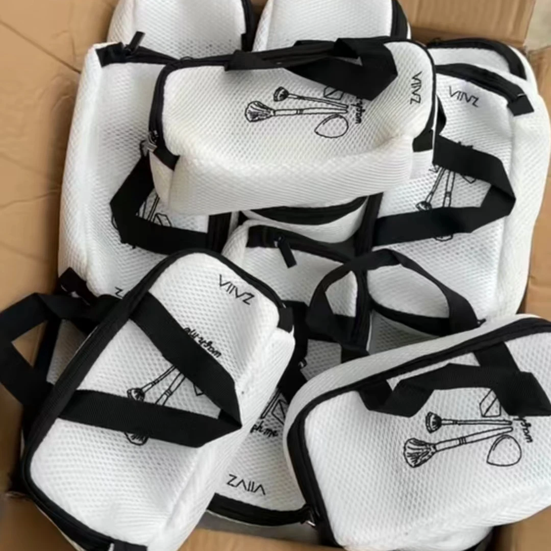 网料化妆包分类手提包