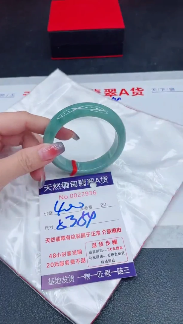 未镶嵌手镯翡翠400.00