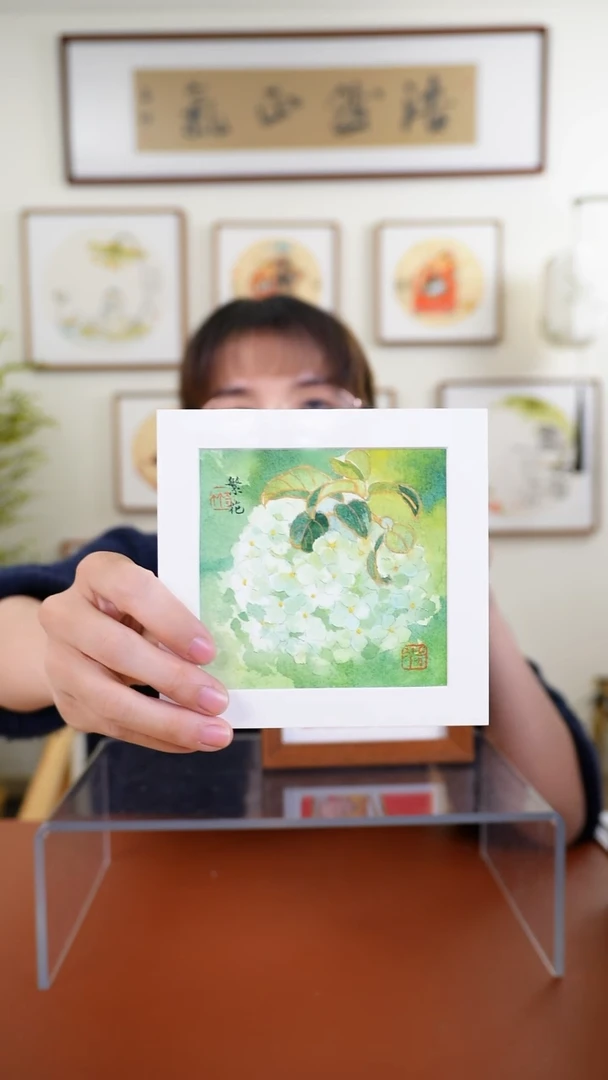 横款鹿鸣现代美术馆-岳椅竹老师作品