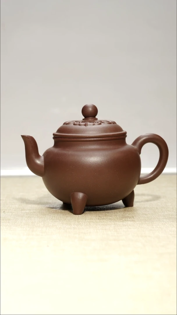 茶壶底槽青大彬如意180毫升瑕疵壶