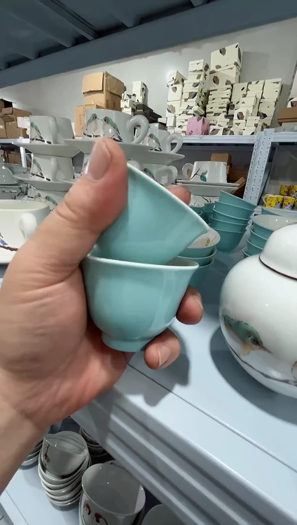 瓷片日用陶瓷（简装）杯子2个