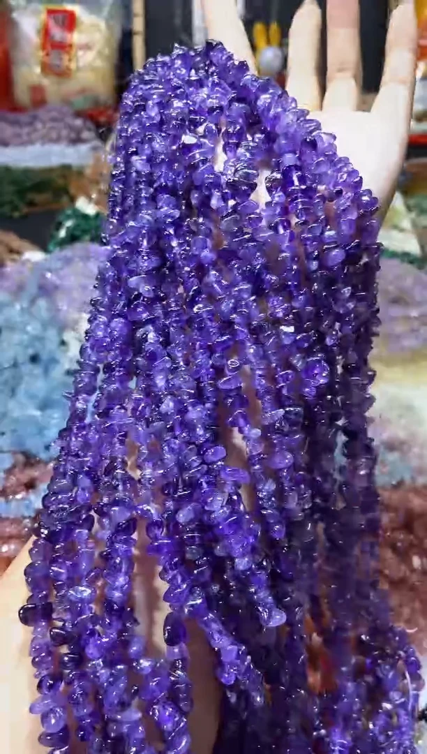 【闪购商品】水晶珠宝半成品未镶嵌紫水晶