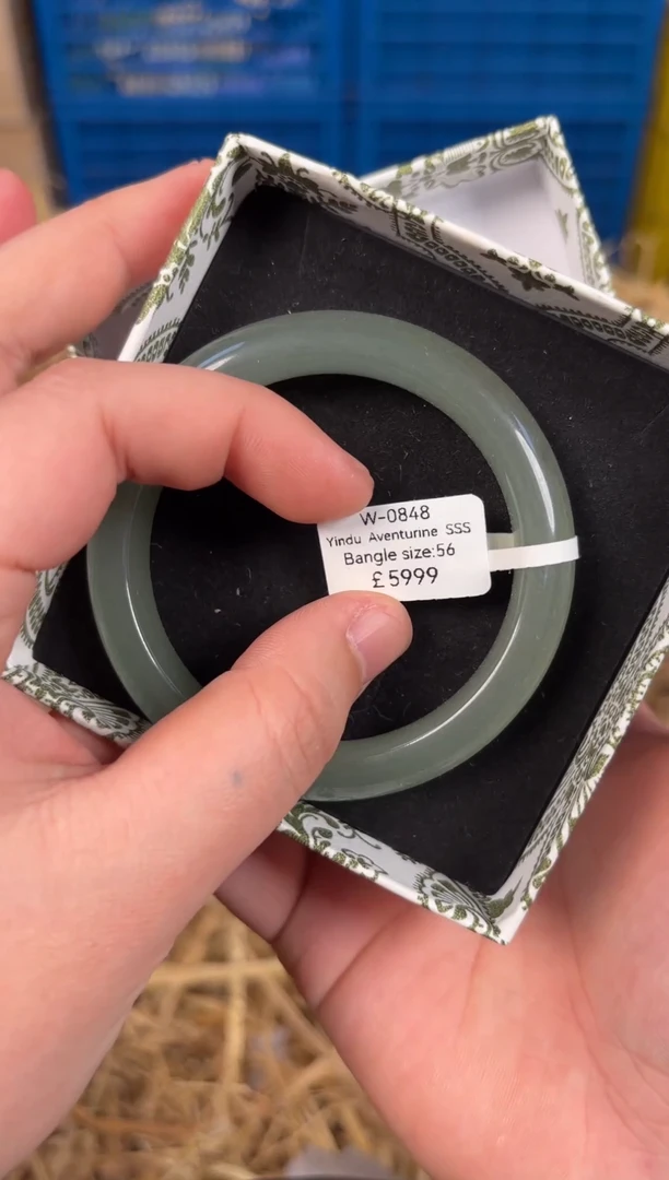 未镶嵌手镯石英质玉W0848