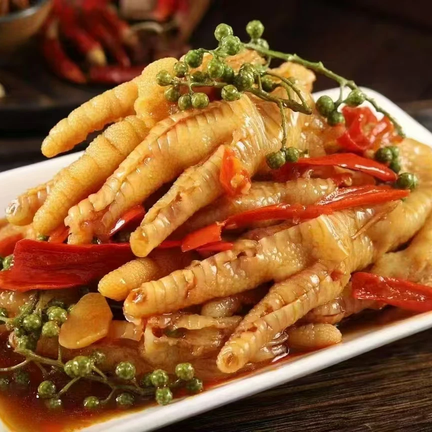 无骨藤椒鸡爪5斤20斤商用批发餐饮酒店商务唱歌脱骨凤爪夜市摆摊