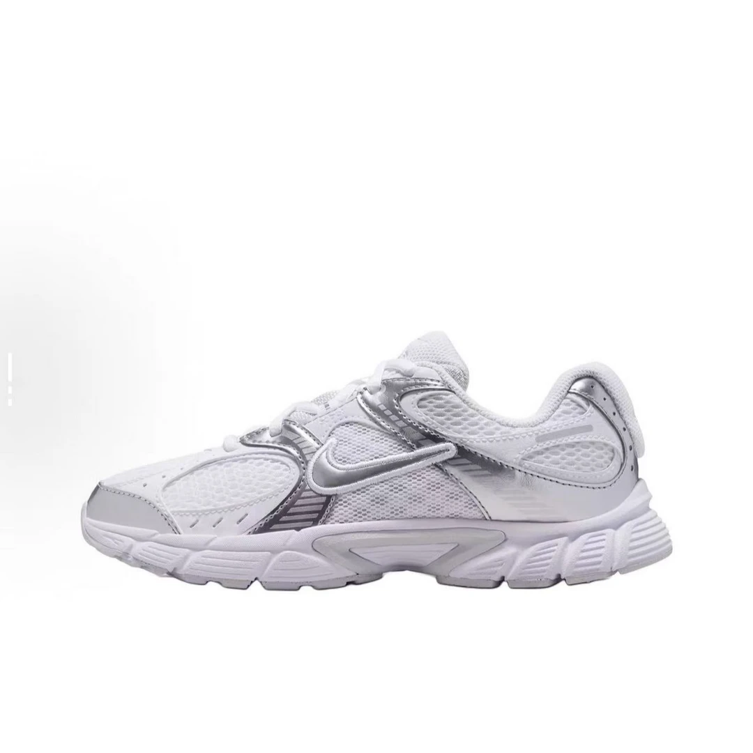 NIKE/耐克官方正品V5 RNR (GS)休闲白银复古运动鞋HQ6411-103
