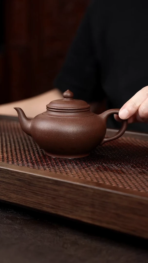 茶壶紫砂紫泥笑樱