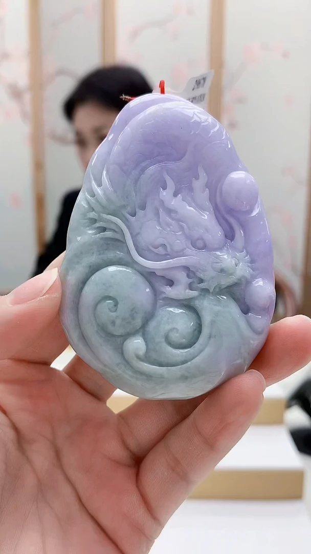 未镶嵌定制翡翠5172lr-毛货挂件16