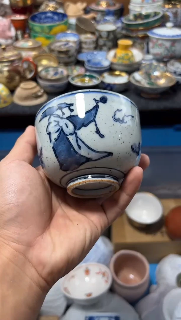 瓷片不*夏目海外回流瓷器中古品。